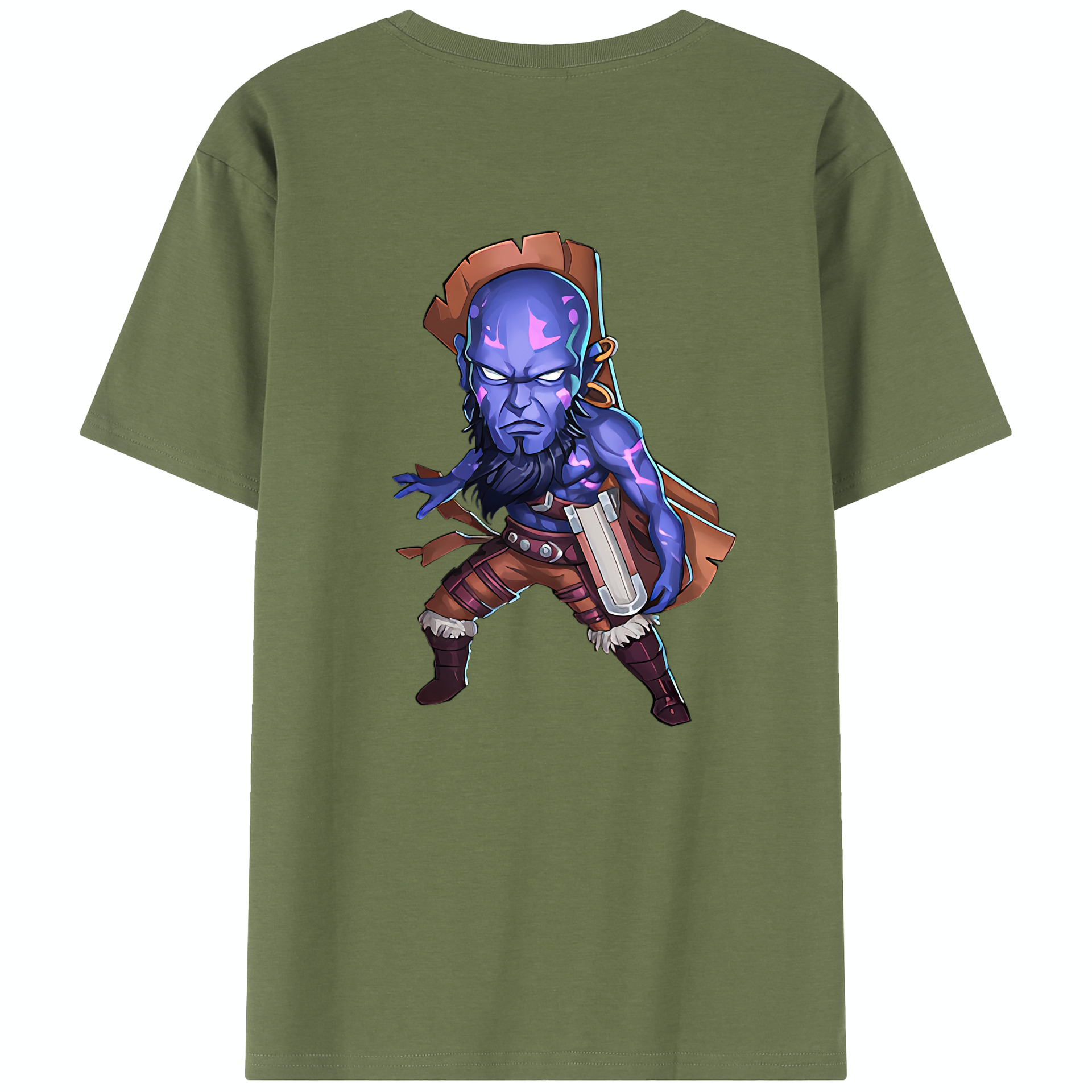 リーグ・オブ・レジェンド League of Legends LOL 綿100％半袖Tシャツ（背面プリント）